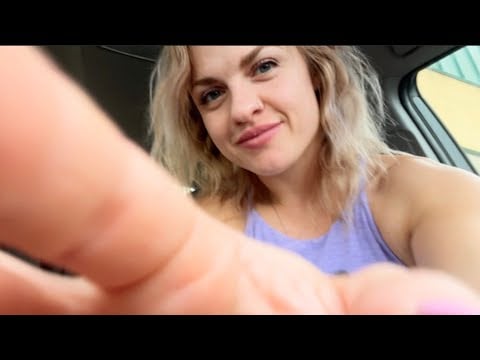 FAST & AGGRESSIVE LOFI ASMR IN THE CAR RANDOM TRIGGERS WHISPERED
