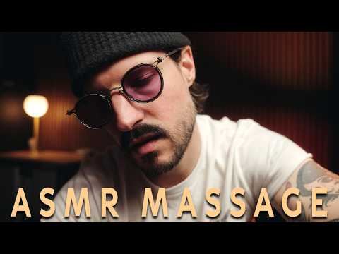 ASMR Guided Massage & Positive Affirmations (Ear to Ear Whispering)