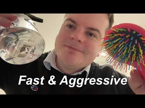 ASMR Fast & Aggressive Random Triggers Pt. 2 *MAJOR LOFI TINGLES*