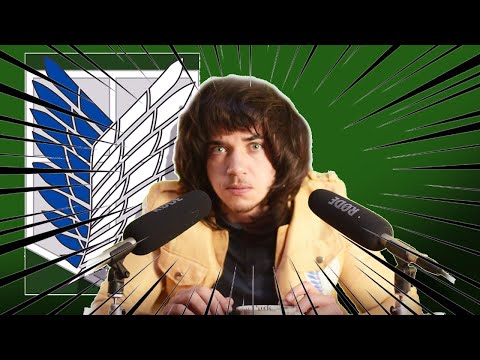asmr fr : attaque des titans Eren Jäger  ! jeux de role // Role play 🤐🐱