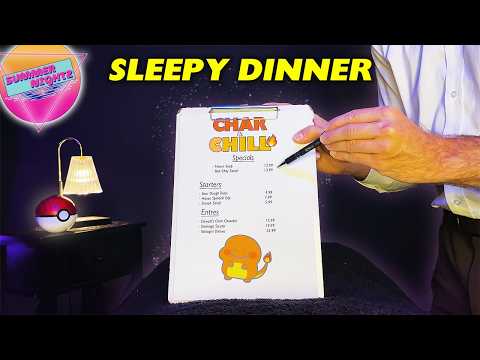 Cozy Pokémon Restaurant Where You Sleep After Dinner 🍽️🛏️ ASMR Sleep Roleplay