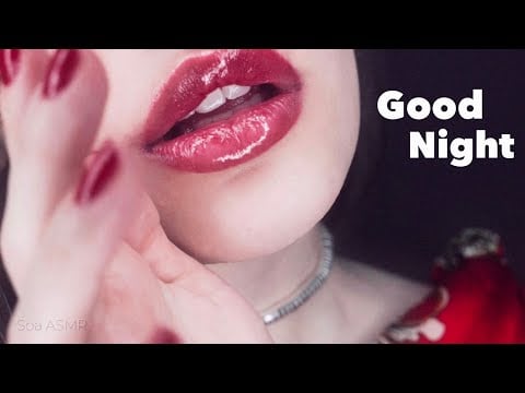 ASMR Whispering trigger words (ear to ear) for sleep