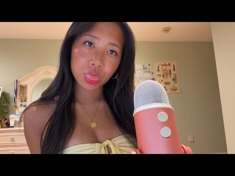 ASMR // 1 MINUTE FAST MOUTH SOUNDS & HAMD MOVEMENTS 