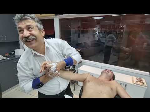 RELAX WITH MUNUR ONKAN PART 3!AMAZING SIET AND CHEST MASSAGE, ARM, LEG MASSAGE AND MANY MORE