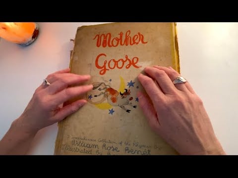 Let Me Read You a Bedtime Story! Antique Mother Goose ~ Soft Spoken ASMR