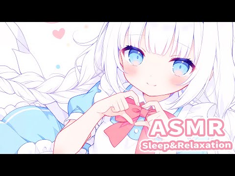 ASMR Oil Ear Massage For Sleep 💙 (Ear Blowing, Heart Beat, Breathing)