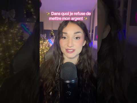 Je refuse de mettre mon argent dedans ASMR