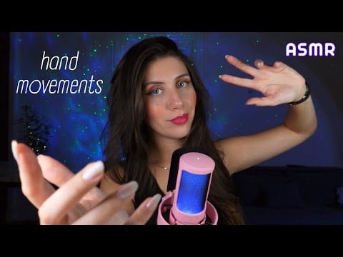 ASMR • Hypnotizing Hand Movements & TINGLY Mouth Sounds for sleep