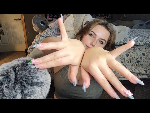 ASMR- TINGLY Nail Sounds & Other Fast Triggers 💖