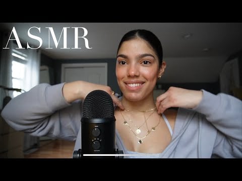 ASMR Quick get ready with me + Hey Happiness Jewelry Haul