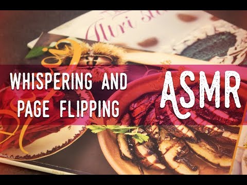 ASMR ita - Sfogliando Da Noi di Ottobre (Whispering and Page Flipping)