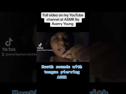mouth sounds asmr