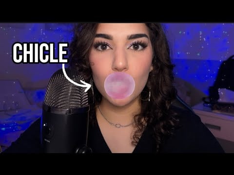 ASMR Comiendo CHICLE 🧚 Mientras Hablamos 🩷
