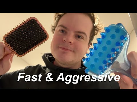 ASMR Fast & Aggressive Random Triggers *MAJOR LOFI TINGLES*