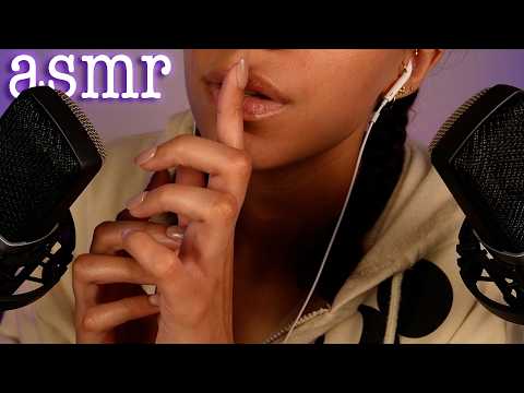 ASMR | Gentle For Sleep (layered) "Shh It's Okay" & Towel Sounds (perfect background asmr)