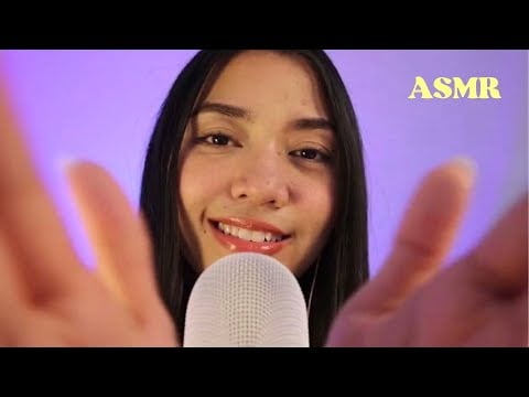ASMR - Scratching your face 😴 | layered sounds & close up semi inaudible whisper