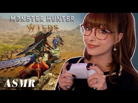 ASMR 🐉 Monster Hunter Wilds Beta Game Play 🎮 Whispered Character Creation & Questing · Part 1