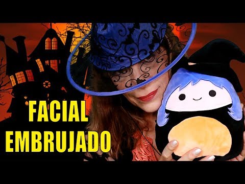 ASMR LIMPIEZA Y MASAJE FACIAL HALLOWEEN🧙‍♀️