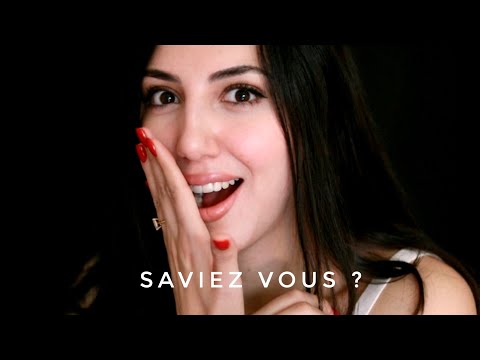 ASMR FAITS ÉTONNANTS SUR LA FRANCE et Le Français 🇫🇷 [Voix Douce]