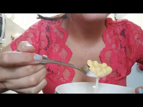 Eating cereal -ASMR