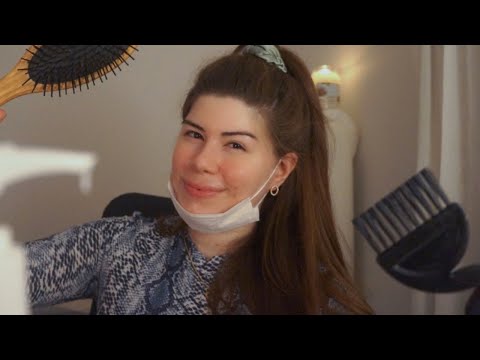 ASMR CABELEIREIRA FOFOQUEIRA E DEBOCHADA