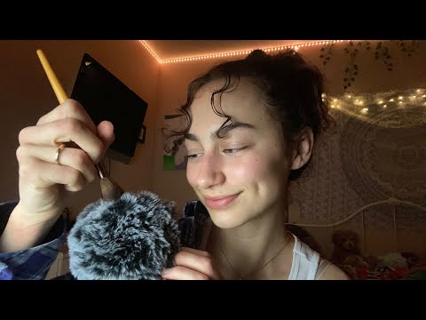 ASMR/ Helping you get ready to sleep 😴🧸📖