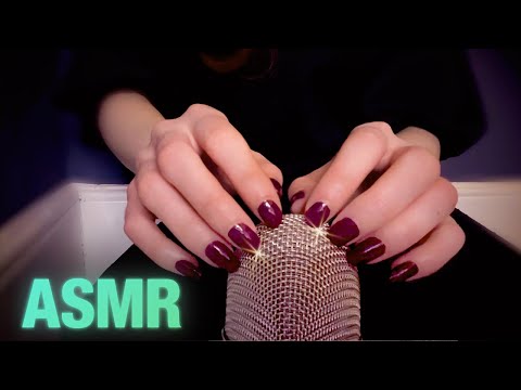 1 HOUR ASMR ✨ Intense mic scratching with no cover ⚡️ Deep in your ears sounds ✨ Blue Yeti ⚡️