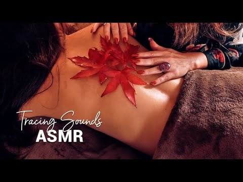 ASMR Sounds On Skin ✨ Back Tracing with Tingles and Triggers for Sleep and Relaxation