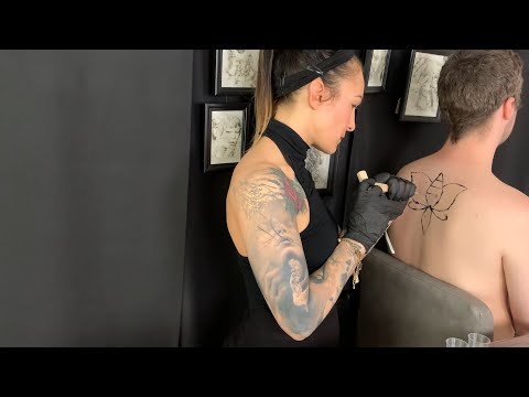 ASMR Tattoo Artist Roleplay *Filipino Tribal Tattoo Style*