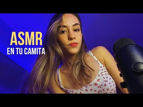 ASMR en tu CAMITA 🥰 Te hago una LIMPIEZA FACIAL (atención personal RP)