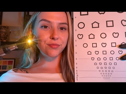 Realistic Eye Exam to make you Sleepy 🌡️ 