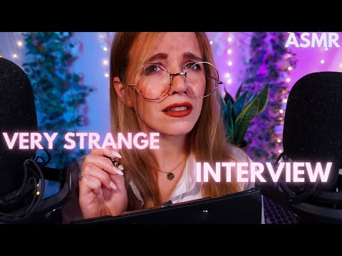 ASMR THE WEIRDEST INTERVIEW ABOUT BRITISH