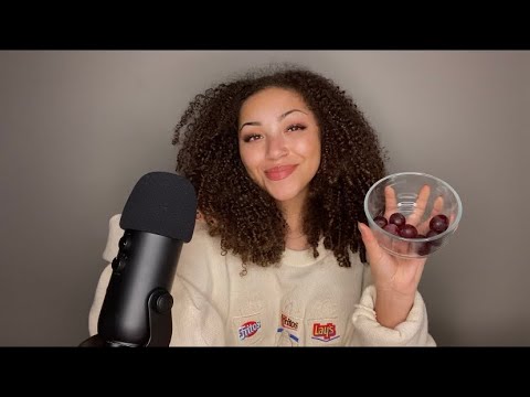 ASMR chill rambling & eating snacks (soft spoken)