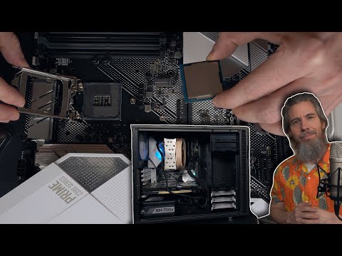 ASMR Building a PC