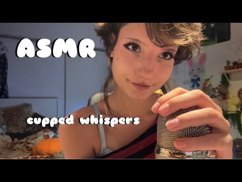 𑣲ASMR || cupped whispers 🗣️