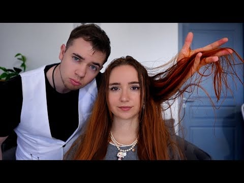COIFFEUR A AVEC ALTEANNE ASMR