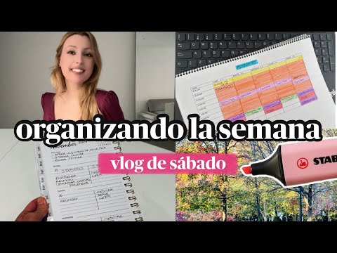 Planificación Semanal 💪🏻✅ | vlog, hábitos, organización