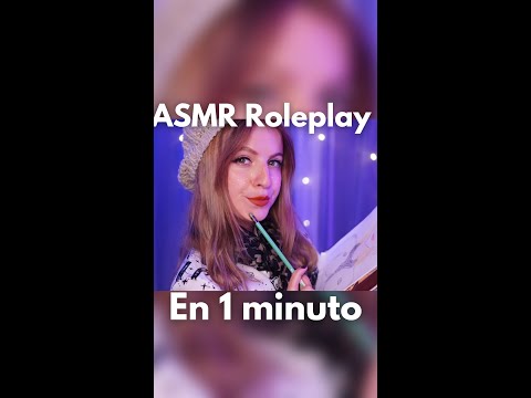 ASMR Roleplay En Español LOCA Te Dibuja Y Te Mide #shorts