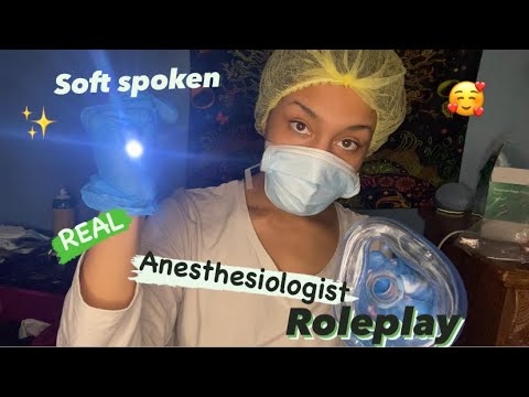 ASMR - Realistic Anesthesiologist Roleplay (Melinda)