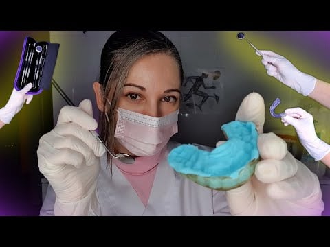 Clínica ASMR | Dentista de confianza hace tu férula | Rol Médico realista