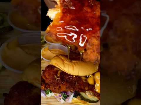 Dave’s Hot Chicken #asmr #food #chicken