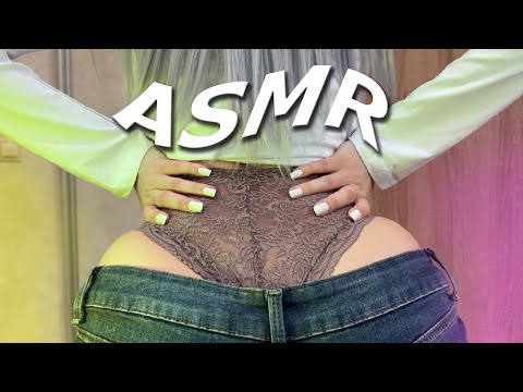 ASMR LACE and JEANS Back Scratching | No Talking