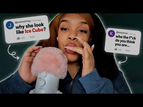 ASMR | Reading WILD Comments (Ramble) 😭 | brieasmr