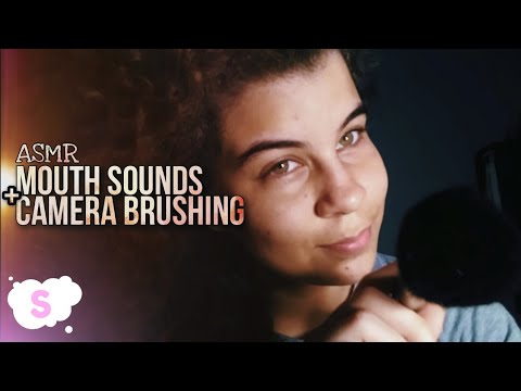 ASMR; MOUTH SOUNDS E CÂMERA BRUSHING/ Sons de boca e pincel na tela