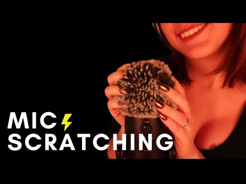 ASMR - FAST and AGGRESSIVE SCALP SCRATCHING MASSAGE | FLUFFY Mic Cover | INTENSE Sounds | Humming