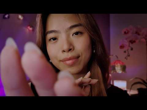 ASMR Feel Everything Melt Away Before Sleep 🫶🏻 Face Touching, Brushing & Tracing