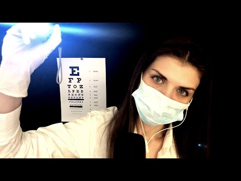 ONE MINUTE ASMR EYE Doctor Exam Roleplay Ep. 1
