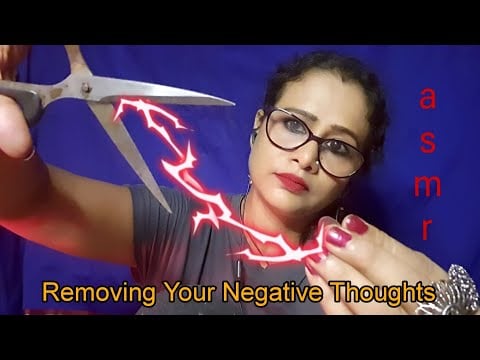 ASMR Removing Your Negative Thoughts (Smashing, cutting, plucking, eating)| Asmr Ghosal |