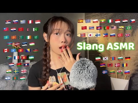 ASMR Slang Words in 70 Different Languages (Find Your Language)