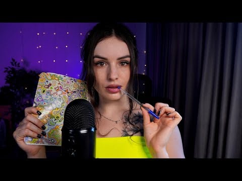 ASMR Soft Humming & Reiki Hands & Game Guess The Name